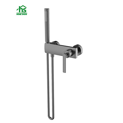 Wholesale Single Function Brass Material Gun Grey Bath and Shower Faucet Mixer for Bathroom D42 3001