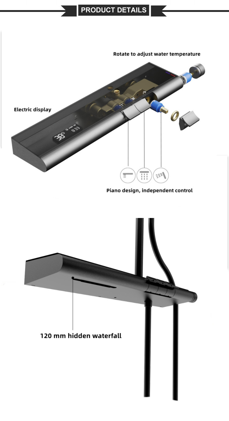 thermostatic shower set