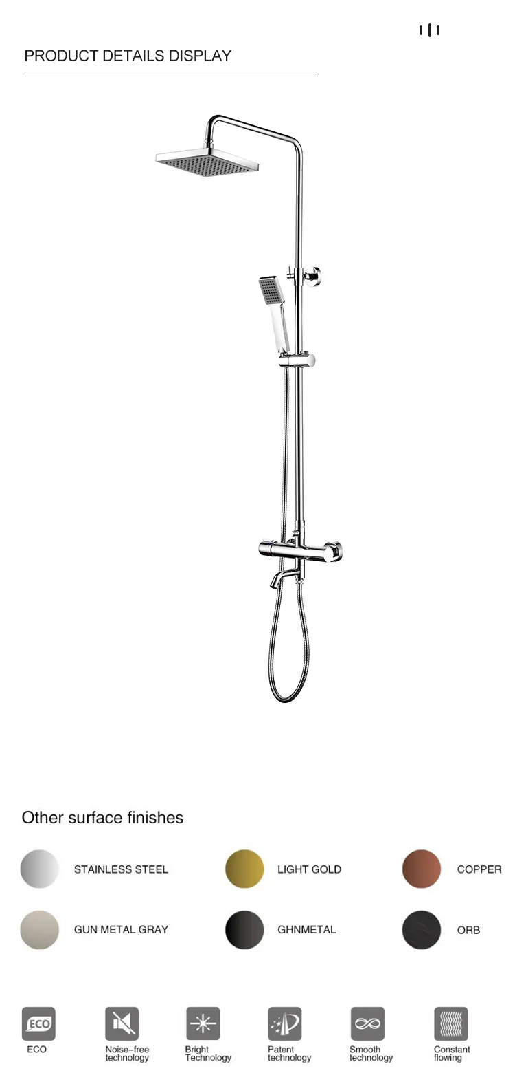 oem shower set