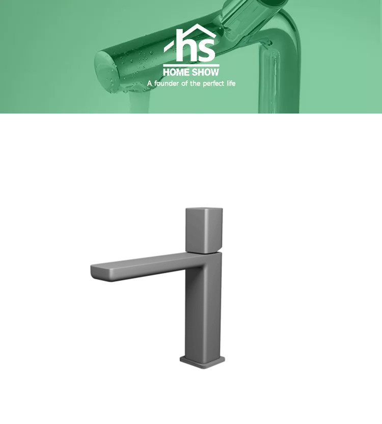 grey faucet