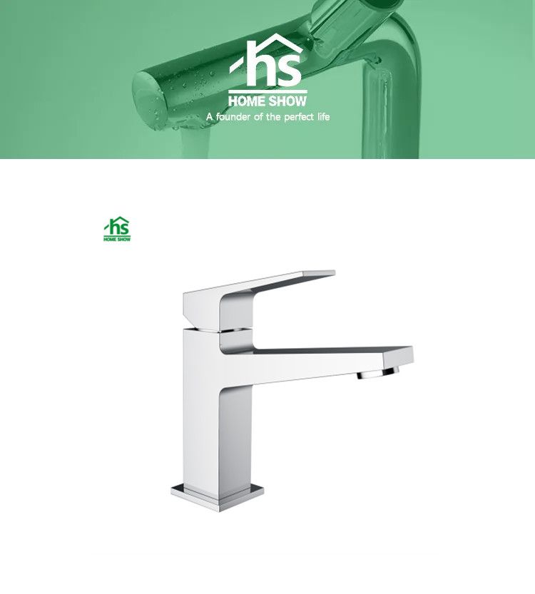 chrome basin faucet