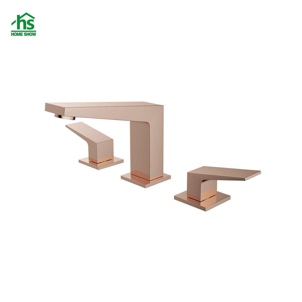 What is the Working Principle of the Three-Hole Basin Faucet