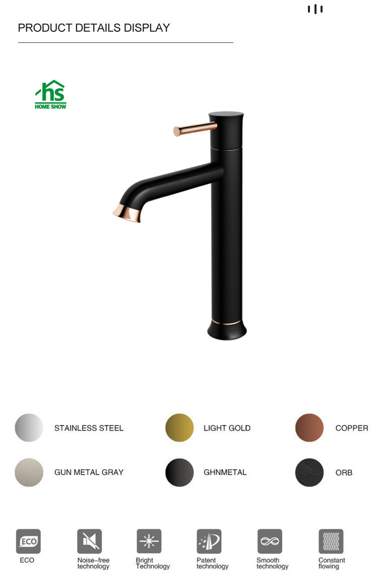 tall size basin faucet