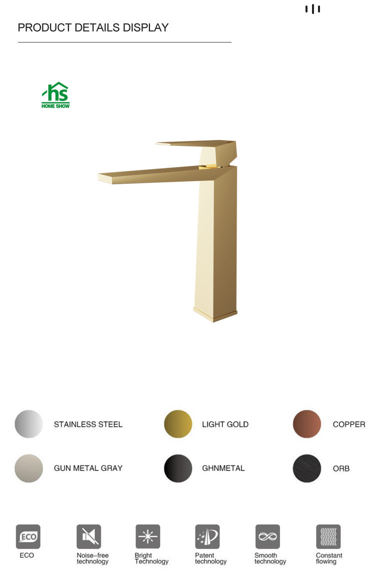 gold surface faucet