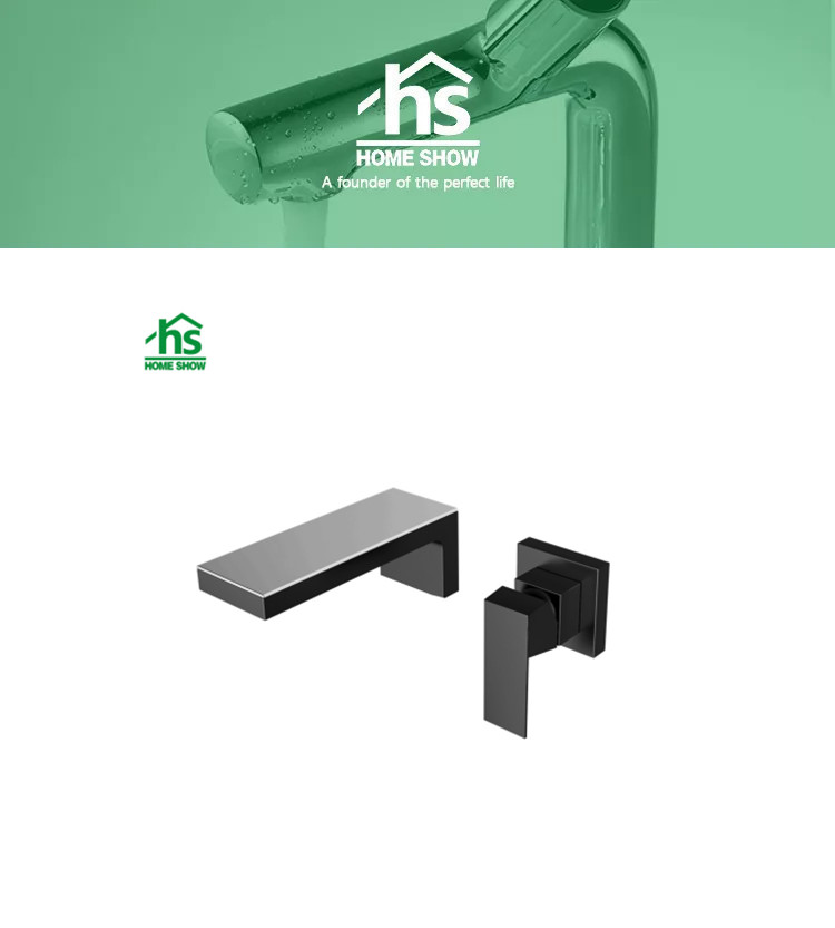 black faucet