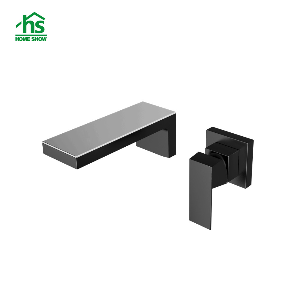 China Supplier OEM Black Wall Concealed Hot and Cold Mixer Tap for Bathroom M43 2004